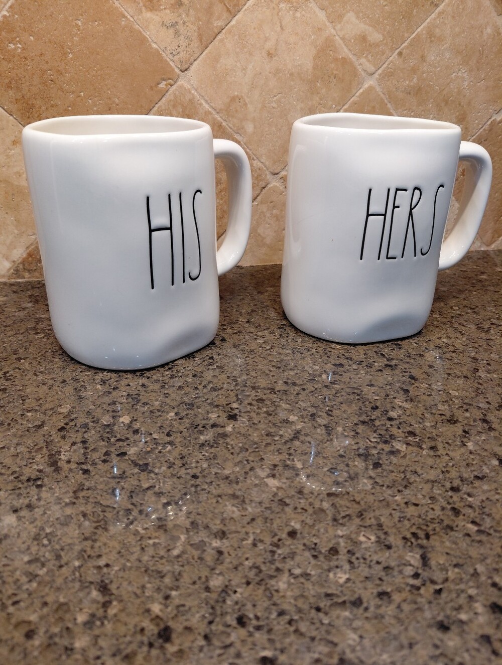 His Hers Rae Dunn Mug Set